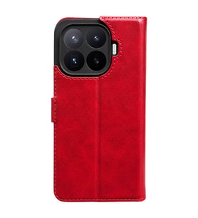 Xiaomi Mi 17t Pro Trend S Plus Kapaklı Kılıf - Kırmızı