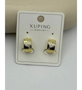 Xuping Gold Kalpli Mini Halka Küpe - 25-xpkp136