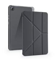 Lexroo Lenovo Tab One 8.7 TB-305FU Kılıf Tri Folding Kalem Bölmeli Standlı Kılıf - Siyah