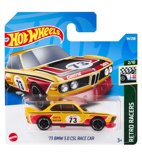 Hot Wheels - '73 Bmw 3.0 Csl Race Car - Sarı (1/64) 2022 Üretim