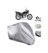 Sym Xs 125k  Arka Çanta (bağlantı Tokalı) Uyumlu SolarBlock Prime Motosiklet Brandası Örtüsü (Siyah)