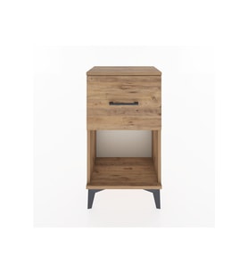 Arges Komodin Tek Çekmeceli 44x30x80 Çam-Çam