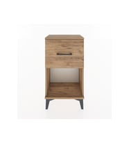 Arges Komodin Tek Çekmeceli 44x30x80 Çam-Çam