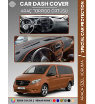 MERCEDES VITO W447 (2014-2023) Torpido Örtüsü Premium Kalite Torpido Koruma Özel Kesim UV Koruma