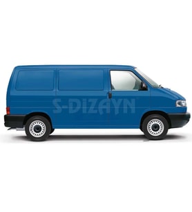 Drs Tuning T4 Uyumlu Transporter Krom Cam Çıtası 2 Parça 1995-2003