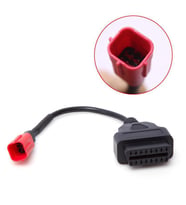 Honda IV Motosiklet OBD2 Arıza Tespit Çevirici Kablo 6 pin to 16