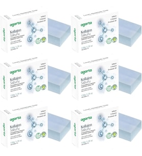 Agarta El Yapımı Doğal Sabun 150GR Kollajen (6 Lı Set)