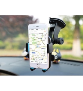 Araç İçi Cam ve Torpido Vantuzlu Telefon Tutucu