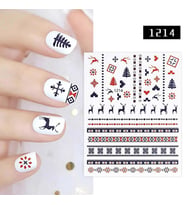 Adanil Geyik ve Noel Desenleri Sticker J0-1214