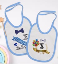 BK Kids Sünnet Tasarımlı 2’li Mavi Mama Önlüğü-2