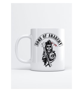 Sons Of Anarchy Baskılı Porselen Kupa Bardak