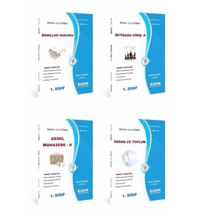Egem Eğitim Yayınları Maliye (Çok Renkli)
