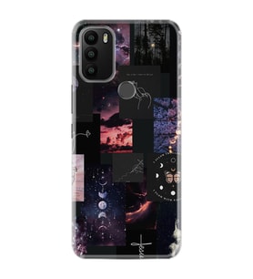 GM 21 Plus Kılıf HD Resim Baskılı Ay Pattern StKd -030