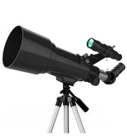 400x70mm Açıklıklı Refrakter Teleskoplar (15x-150x), Telefon Adaptörlü Reflex