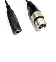 Xlr Dişi - 6.3mm Mono Dişi Çevirici Kablo