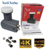 UYDUPARK-Next Dört Çıkışlı 4'Lü Çanak Anten Lnb'si