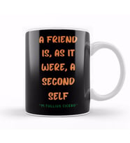 Friendship Quotes Gift Marcus Tullius Cicero Kupa Bardak Porselen