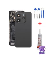 Redmi Note 14 4G Arka Kapak Pil Batarya Kapağı Kamera Lensli 24117RN76G Uyumlu + Tamir Kiti