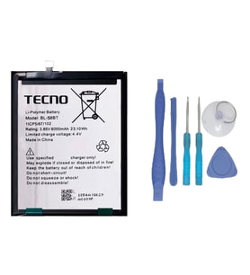 Tecno Pova 4 Uyumlu Pil Sıfır - Servis + TAMİR SETİ