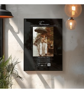 KİŞİYE ÖZEL TASARIM FOREVER  FOTOĞRAF ÇERÇEVESİ  21X30
