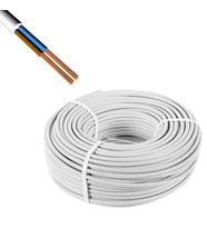 Ayt Powermaster 2x0.75 TTR Kablo 100 Metre İç Mekan Elektrik Tesisat Aydınlatma Kablosu
