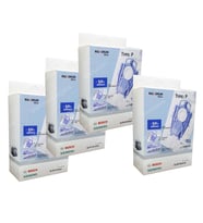 Bosch Uyumlu BSG 82422 Ergomaxx'x Süpürge Toz Torbası (16 Adet)
