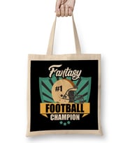 Awesome Fantasy Football Champion Winning Prize Bez Çanta Uzun Saplı