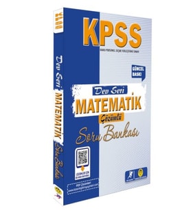 Tasarı Yayınları KPSS Dev Seri Matematik Soru Bankası