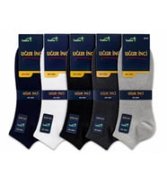 Uğur İnci Bambu Çorap Unisex Nefes Alabilen Terletmez Antibakteriyel Yumuşak Günlük Çorap 3 lü paket
