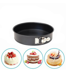 Patisse Yuvarlak Kelepçeli Altı Çıkan Pasta Kek Kalıbı 6.5X20 CM