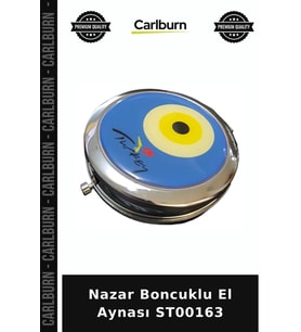 Özel Üretim Dekoratif Hediyelik Aksesuar Şık Nazar Boncuklu El Aynası