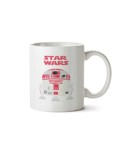R2-D2 Star Wars.png iki Tarafı Baskılı Kupa Bardak