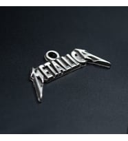 Metallica Kolye Ucu - Antik Gümüş Kaplama - Kod:290