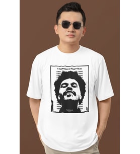 Tasarım The Weeknd Rapper Baskılı Unisex Oversize Şarkıcı Tişört