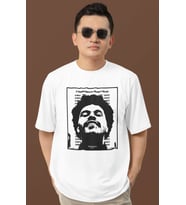 Tasarım The Weeknd Rapper Baskılı Unisex Oversize Şarkıcı Tişört