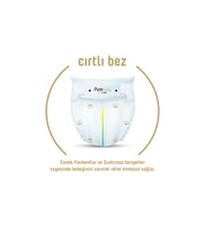Pure Baby Organik Bebek Bezi 4 Beden 7-16 KG Maxi 48 Adet Fırsat Pk