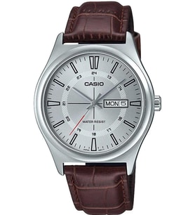 CASIO MTP-V006L-7CUDF KAHVERENGİ DERİ KORDON ERKEK KOL SAATİ