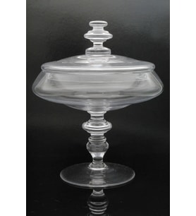 Paşabahçe El İmalatı Kristal Ayaklı Servis Tabak, Şekerlik, Fanus, Drajelik 92476