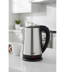 SK-8026 1500 W 1.8 Lt Çelik Kettle Su Isıtıcı 360 Derece