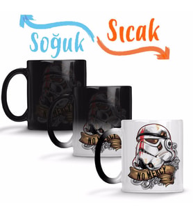 Stormtrooper Sihirli Kupa Bardak Porselen
