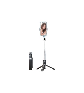 Kablosuz Uzaktan Kumanda ve Tripod ile Profesyonel Selfie Çubuğu
