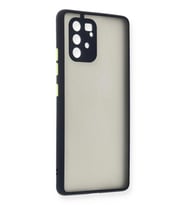 Durukar® Samsung Galaxy A91 / S10 Lite Kılıf Montreal Silikon Kapak - Lacivert