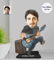 Kişiye Özel Gitarist Erkek Ahşap Eco Biblo -3