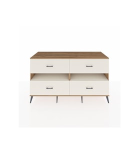 Kronos Konsol 2 Raflı 4 Çekmeceli  176x59x99 Çam-Aytaşı