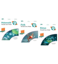 PALME YAYINEVİ 9.SINIF JOKER MATEMATİK - FİZİK - KİMYA  TEMATİK SORU BANKASI