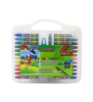 Alpino Yağlı Pastel Boya 24+2 Renk Plastik Çantalı 