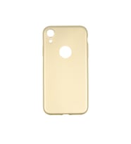 Apple iPhone XR Premium Silikon Kılıf Gold