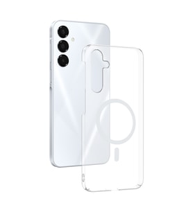 Samsung Galaxy A16 Kılıf Magsafe Özellikli Şık Sert ve İnce London Premium PC Kapak (Renksiz)