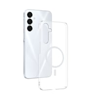 Samsung Galaxy A16 Kılıf Magsafe Özellikli Şık Sert ve İnce London Premium PC Kapak (Renksiz)
