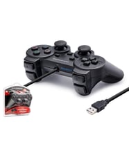 Pc Uyumlu Kablolu Usb Gamepad Oyun Kolu - Siyah HD302